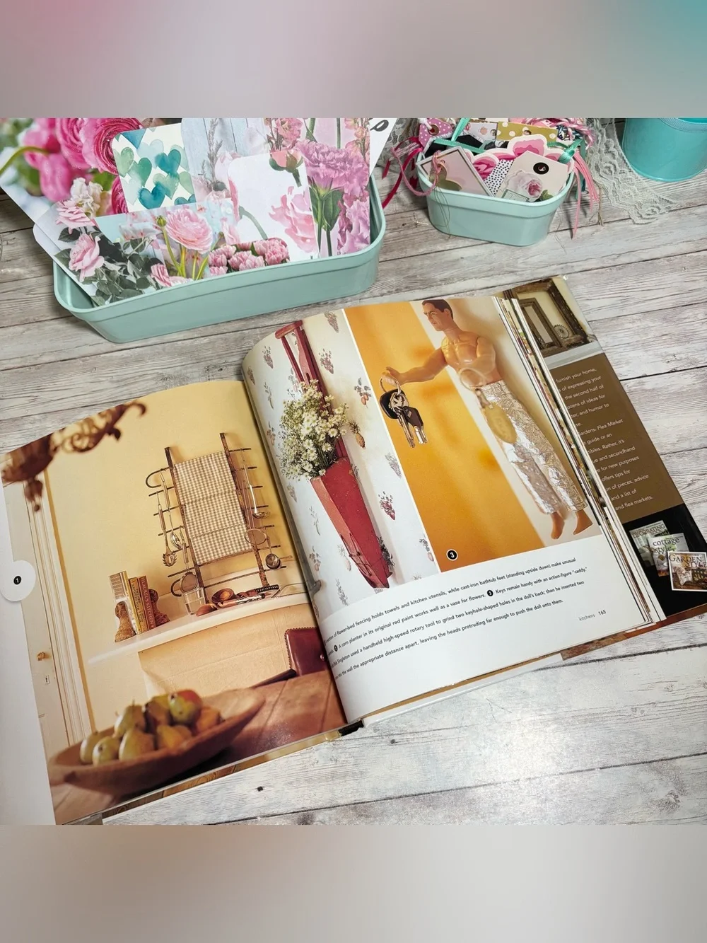 Flea Market Decorating Better Homes And Gardens Large Hardcover Book Vtg 2000
